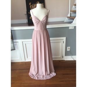 Hayley Paige Occasions 5804 dusty rose size 10.